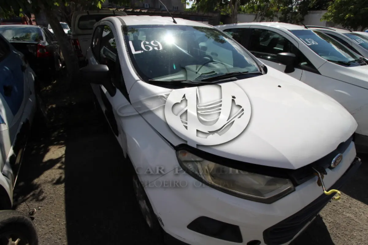 LOTE 069 - VEÍCULO; MARCA/MODELO: FORD/ECOSPORT S 1.6 FAB/MOD: 2012/2013 PLACA: OKQ9993 CHASSI: 9BFZB55P7D8764851