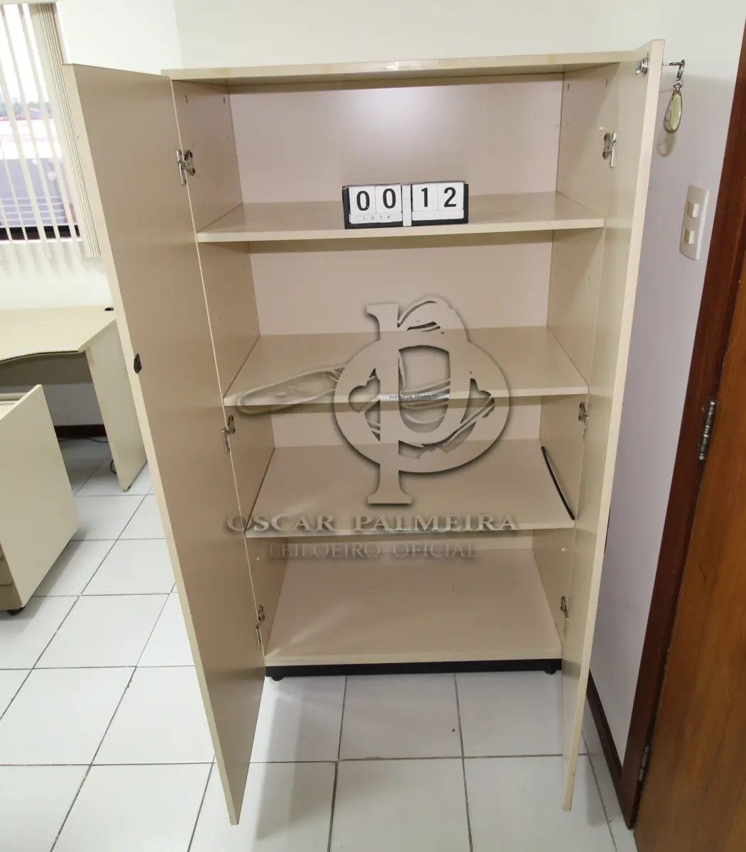 LOTE 012 - LOTE - 0012 - ARMÁRIO 2 PORTAS ALTO