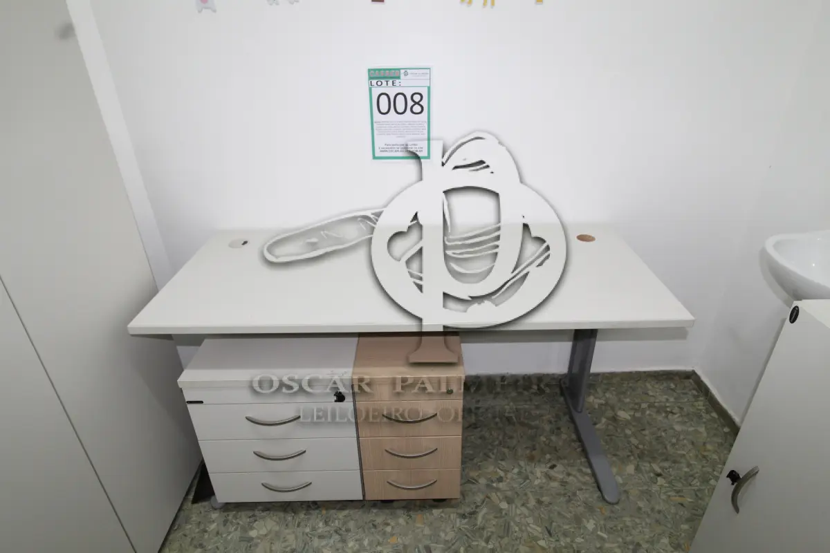 LOTE 008 - MÓVEIS PARA ESCRITÓRIO