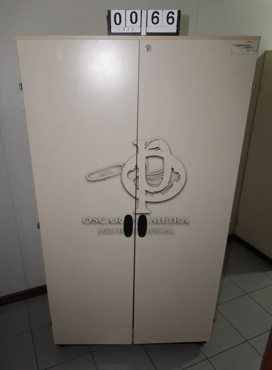 LOTE 066 - LOTE - 0066 - ARMÁRIO 2 PORTAS ALTO