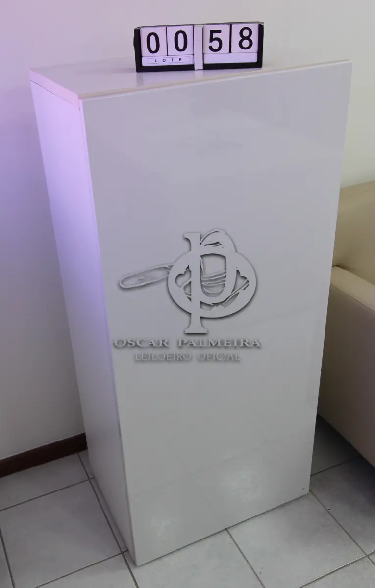 LOTE 058 - LOTE - 0058 - ARMÁRIO 1 PORTA EM LACA