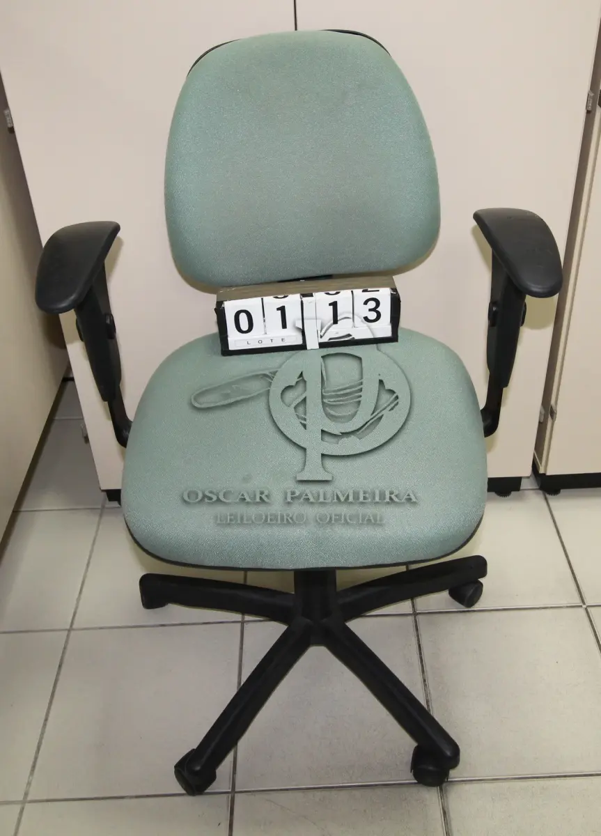 LOTE 113 - LOTE - 0113 - CADEIRA SECRETÁRIA GIRATÓRIA C/ BRAÇO