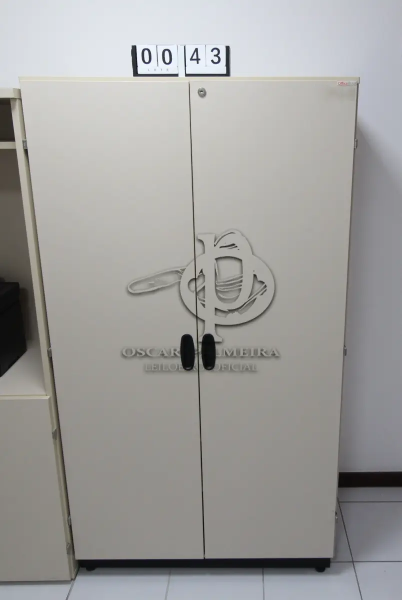 LOTE 043 - LOTE - 0043 - ARMÁRIO 2 PORTAS ALTO