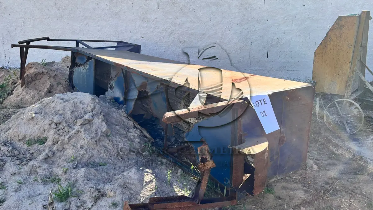 LOTE 001 - SUCATA DE FERRO