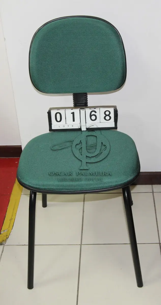 LOTE 168 - LOTE - 0168 - CADEIRA SECRETÁRIA FIXA S/ BRAÇO