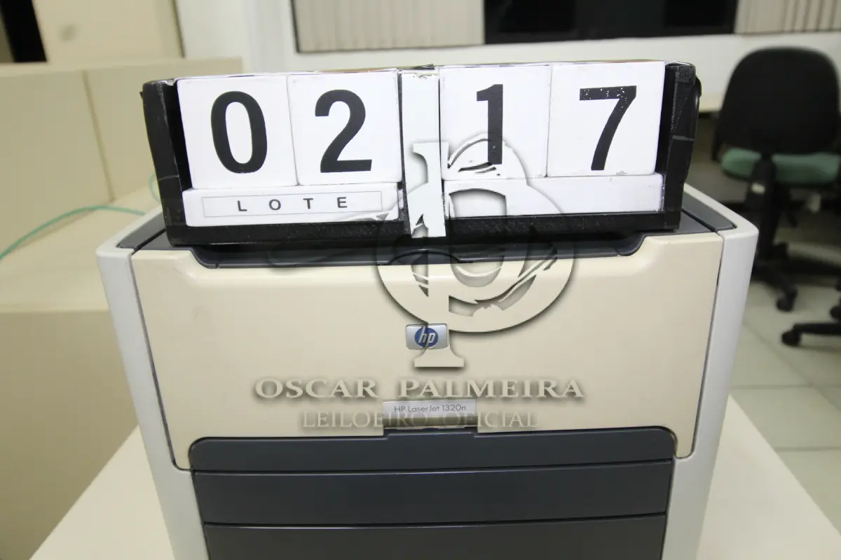 LOTE 217 - LOTE - 0217 - IMPRESSORA HP LASERJET 1320N