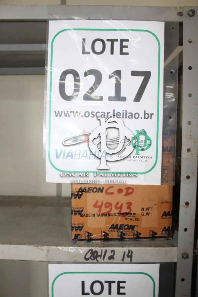 LOTE 217 - MATERIAL DIVERSO