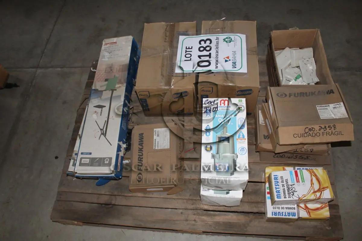 LOTE 183 - MATERIAL DIVERSO