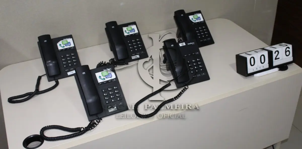 LOTE 026 - CONJ. APARELHOS INTELBRAS TIP-120