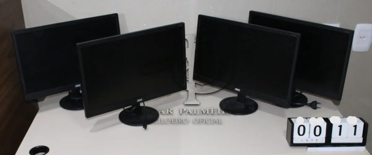 LOTE 011 - CONJUNTO MONITORES