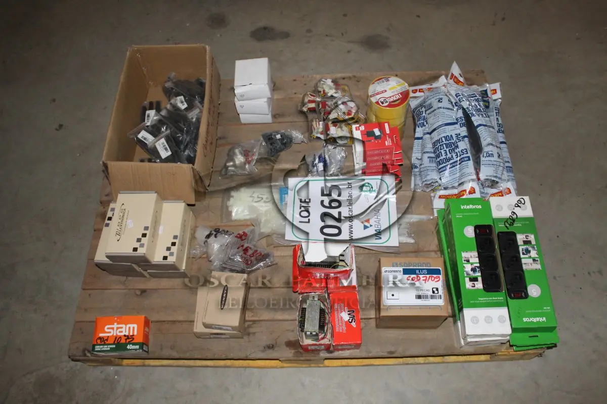 LOTE 265 - MATERIAL DIVERSO