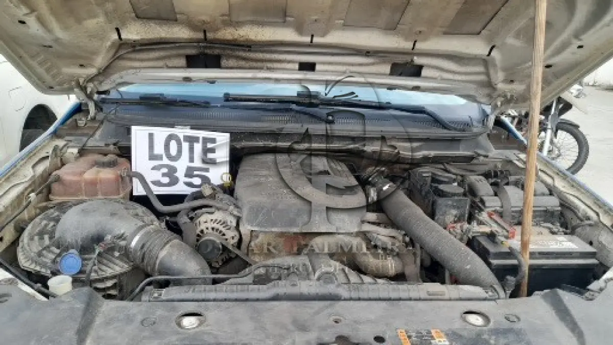 LOTE 035 - VEÍCULO: I/FORD RANGER XLSCD4 22C (MOTOR INCOMPETO), ANO/MOD 2017/2018