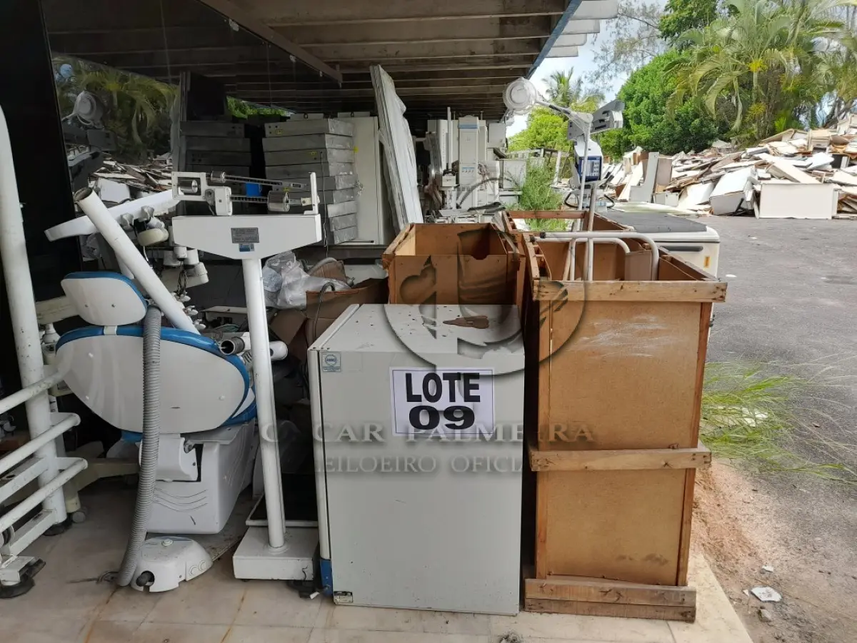 LOTE 009 - DIVERSOS MATERIAIS HOSPITALARES COMPOSTO