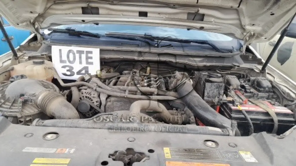 LOTE 034 - VEÍCULO: I/FORD RANGER XLSCD2 22C (MOTOR INCOMPLETO), ANO/MOD 2017/2018