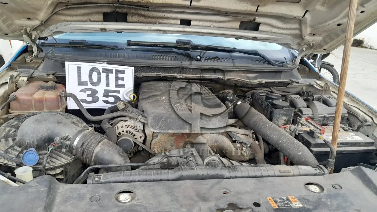 LOTE 035 - VEÍCULO: I/FORD RANGER XLSCD4 22C (MOTOR INCOMPETO), ANO/MOD 2017/2018