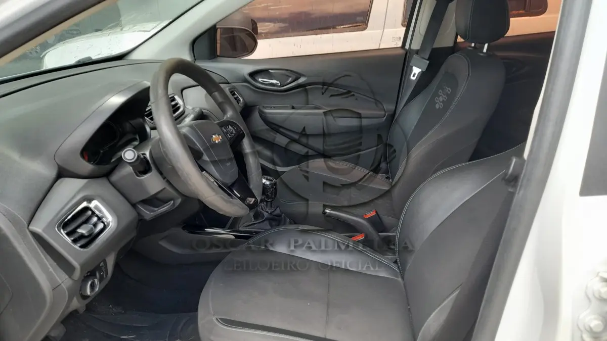 LOTE 038 - VEÍCULO: CHEV/PRISMA 1.4MT LT (MOTOR INCOMPLETO), ANO/MOD 2018/2019