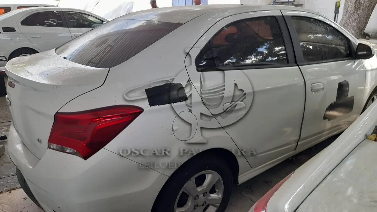 LOTE 041 - VEÍCULO: CHEV/PRISMA 1.4MT LT (MOTOR INCOMPLETO), ANO/MOD 2018/2019