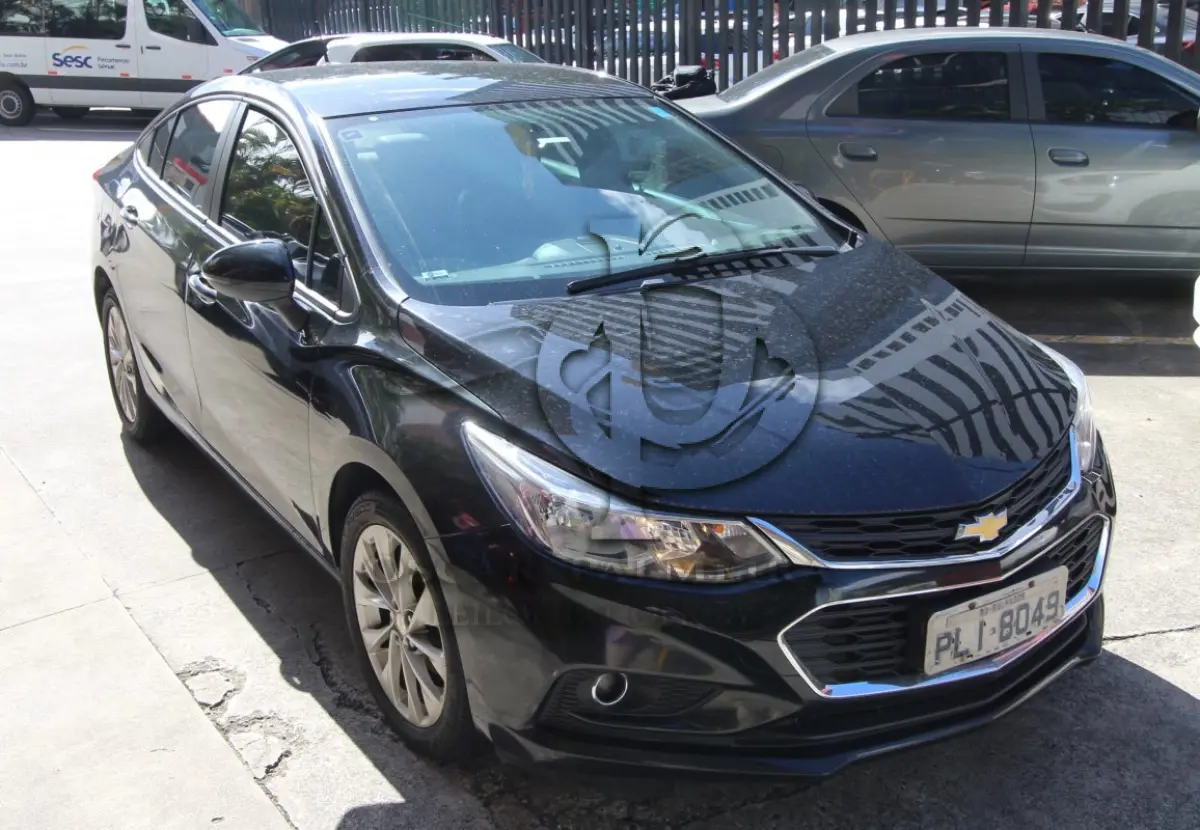 LOTE 015 - VEÍCULO - CHEVROLET CRUZE LT NB AT 1.4 TURBO, ANO/MOD 2018/2018