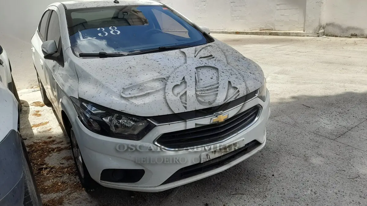 LOTE 038 - VEÍCULO: CHEV/PRISMA 1.4MT LT (MOTOR INCOMPLETO), ANO/MOD 2018/2019