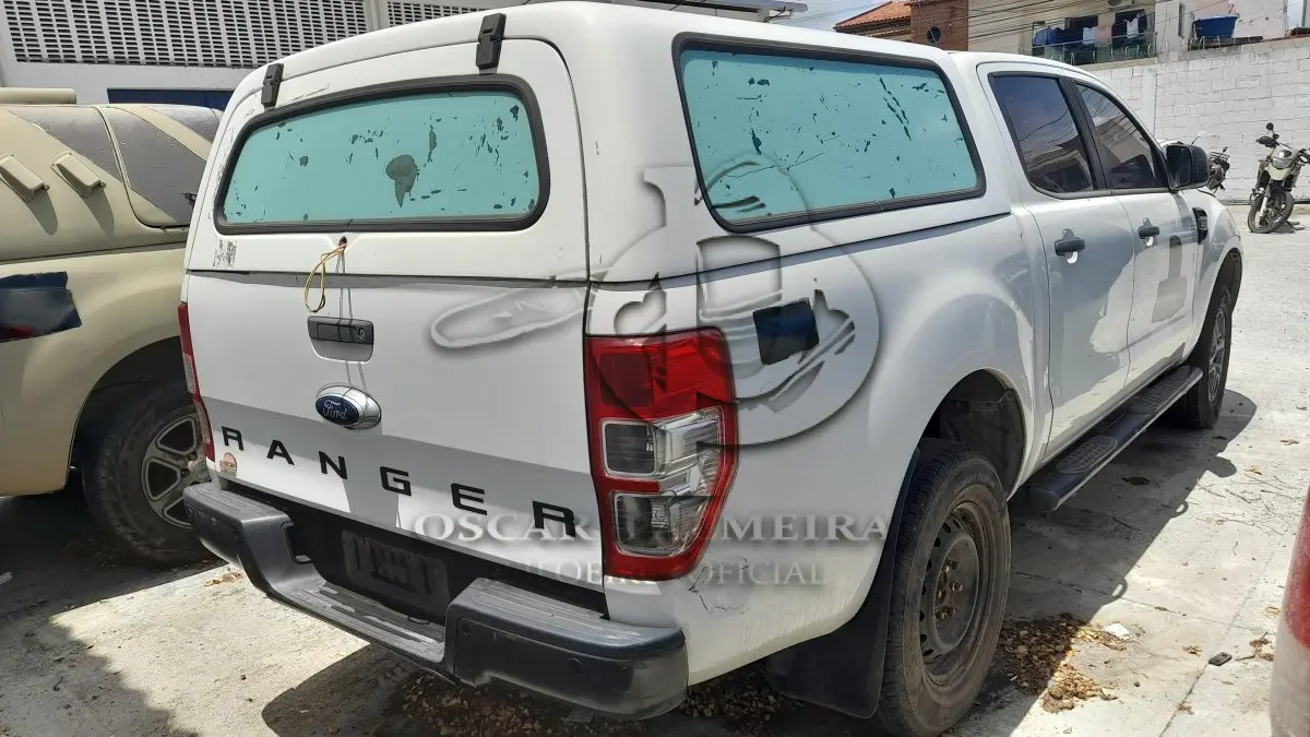 LOTE 034 - VEÍCULO: I/FORD RANGER XLSCD2 22C (MOTOR INCOMPLETO), ANO/MOD 2017/2018