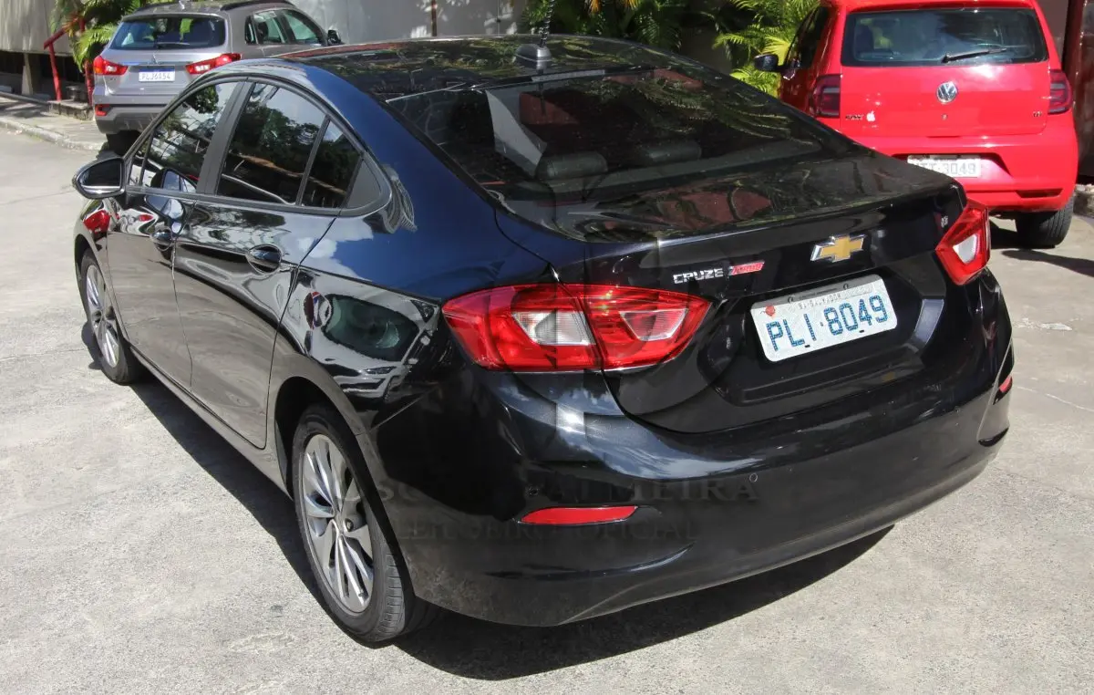 LOTE 015 - VEÍCULO - CHEVROLET CRUZE LT NB AT 1.4 TURBO, ANO/MOD 2018/2018