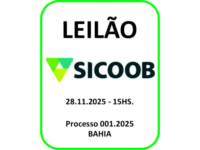 LEILÃO SICOOB - PROC. 001.2025