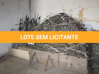 LOTE 011 - DIVERSOS MATERIAIS DE COBRE/FERRO COMPOSTO DE:  SUCATA DE FERRO, SUCATA DE COBRE