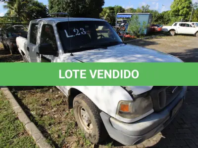 LOTE 023 - VEÍCULO: MARCA/MODELO: I/FORD RANGER XL 13P; FAB/MOD: 2008/2008; PLACA: JRL2440; CHASSI: 8AFER13PX8J171721