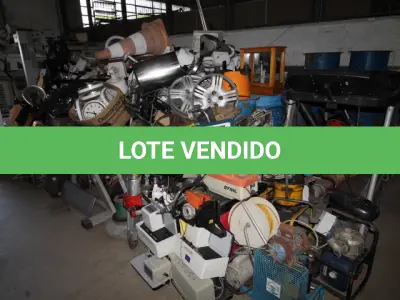 LOTE 021 - DIVERSOS MATERIAIS DE USO DIVERSOS COMPOSTO DE: MEDIDOR DE OD PORTÁTIL, ESCADAS, MÁQUINA DE CHANCELA, MONITOR DE VÍDEO LED, CÂMERAS DE SEGURANÇA, MOTORES DE BARCO, BICICLETAS ERGOMÉTRICAS, ESTEIRAS ERGOMÉTRICAS, COMPRESSORES, BASTÃO PARA GPS, RECEPTORES DE SINAIS GPS, ASPIRADORES DE PÓ, BICICLETAS, ALICATES HIDRÁULICOS, GERADORES, EQUIPAMENTO DE RESPIRAÇÃO AUTÔNOMO