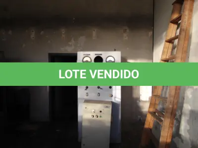 LOTE 004 - DIVERSOS MATERIAIS DE FERRO COMPOSTO DE:  TRANSFORMADORES, DISJUTORES, PAINEIS DE CONTROLE, ESTANTE RETIFICADORA, BOBINAS, FERROS DIVERSOS