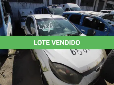 LOTE 036 - SUCATA DE VEÍCULOS:    FIESTA FLEX, CHASSI 9BFZF55A8B8106887    ECOSPORT S 1.6, CHASSI 9BFZB55P7D8818620    COURIER RONTAN, CHASSI  9BFZC52P4BB898119