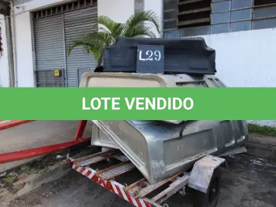 LOTE 029 - DIVERSOS MATERIAIS DE USO DIVERSOS COMPOSTO DE: PRANCHA 1E, CHASSI 9A9LRP101BBEN6070