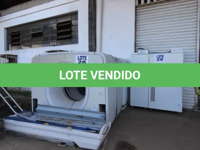 LOTE 028 - DIVERSOS MATERIAIS HOSPITALARES COMPOSTO DE: COMANDO SIEMENS, MAMÓGRAFOS (SUCATA), NO BREAKS, LAVADORA DE ROUPA INDUSTRIAL, TOMÓGRAFOS