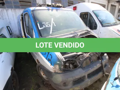 LOTE 035 - SUCATA DE VEÍCULOS:   BOXER F330M 23S, CHASSI 936ZBWMFBD2105312    SPIN 1.8L MT LS E, CHASSI 9BGJG7520HB120399