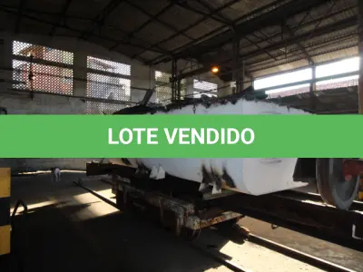 LOTE 018 - DIVERSOS MATERIAIS DE FERRO COMPOSTO DE:   PRANCHA FERROVIARIA, RODEIROS, SUCATA DIVERSAS DE FERRO