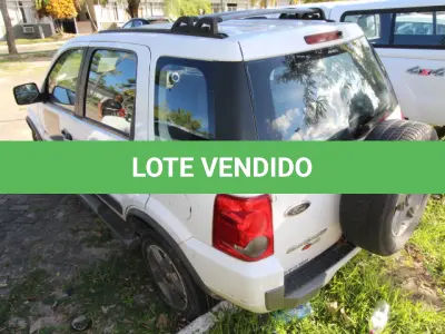 LOTE 012 - VEÍCULO: MARCA/MODELO: FORD/ECOSPORT 4WD2.0FLEX; FAB/MOD: 2009/2009; PLACA: NKZ9992; CHASSI: 9BFZE65H298549939