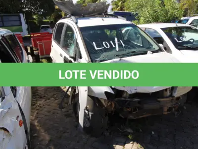 LOTE 001 - SUCATA DE VEÍCULOS:    IDEA ADVENTURE FLEX, CHASSI 9BD13531692111682,     L200 TRITON GLX D, CHASSI 93XXNKB8TJCH31387