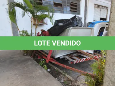 LOTE 029 - DIVERSOS MATERIAIS DE USO DIVERSOS COMPOSTO DE: PRANCHA 1E, CHASSI 9A9LRP101BBEN6070