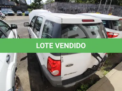 LOTE 086 - VEÍCULO; MARCA/MODELO: FORD/ECOSPORT XL 1.6FLEX FAB/MOD: 2011/2012 PLACA: NZG6954 CHASSI: 9BFZE55P5C8712835