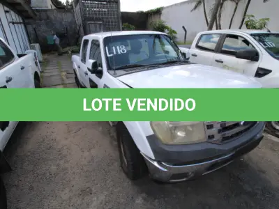 LOTE 118 - VEÍCULO; MARCA/MODELO: I/FORD RANGER XLS 12P FAB/MOD: 2011/2012 PLACA: NZI2098 CHASSI: 8AFER12P0CJ473108