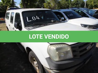 LOTE 004 - VEÍCULO: MARCA/MODELO: I/FORD RANGER XL 13P; FAB/MOD: 2011/2012; PLACA: NZM5421; CHASSI: 8AFER13P4CJ473899