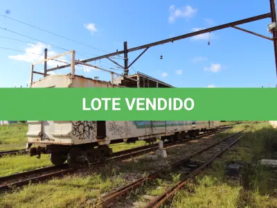 LOTE 005 - DIVERSOS MATERIAIS DE FERRO COMPOSTO DE:  02 VAGÕES DE TREM PARA MANUTENÇÃO