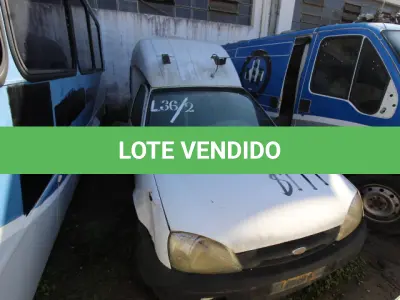 LOTE 036 - SUCATA DE VEÍCULOS:    FIESTA FLEX, CHASSI 9BFZF55A8B8106887    ECOSPORT S 1.6, CHASSI 9BFZB55P7D8818620    COURIER RONTAN, CHASSI  9BFZC52P4BB898119
