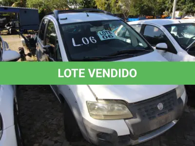 LOTE 006 - VEÍCULO: MARCA/MODELO: FIAT/IDEA ADVENTURE FLEX; FAB/MOD: 2008/2009; PLACA: JRU8961; CHASSI: 9BD13531692111605