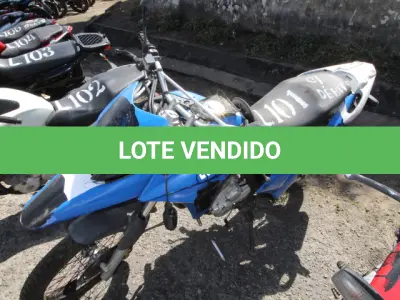 LOTE 101 - VEÍCULO; MARCA/MODELO: HONDA/XRE 300 FAB/MOD: 2013/2013 PLACA: OUN7582 CHASSI: 9C2ND1110DR013238