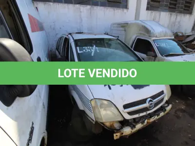 LOTE 033 - SUCATA DE VEÍCULOS:    RANGER XL 13P, CHASSI 8AFER13P8AJ314512    MERIVA JOY, CHASSI 9BGXL75005C161057