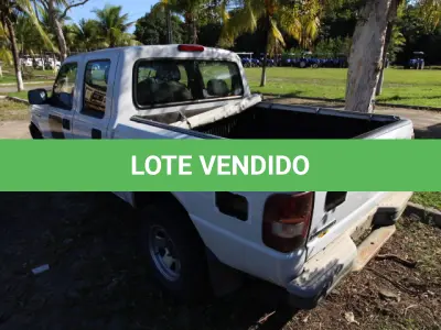 LOTE 023 - VEÍCULO: MARCA/MODELO: I/FORD RANGER XL 13P; FAB/MOD: 2008/2008; PLACA: JRL2440; CHASSI: 8AFER13PX8J171721