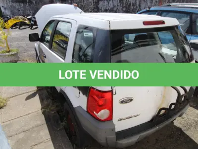 LOTE 089 - VEÍCULO; MARCA/MODELO: FORD/ECOSPORT XL 1.6FLEX FAB/MOD: 2011/2012 PLACA: NZG7315 CHASSI: 9BFZE55P6C8712830