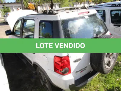 LOTE 013 - VEÍCULO: MARCA/MODELO: FORD/ECOSPORT 4WD2.0FLEX; FAB/MOD: 2009/2009; PLACA: NLP7774; CHASSI: 9BFZE65H198549950