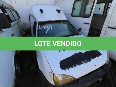LOTE 046 - SUCATA DE VEÍCULOS:    KOMBI LOTAÇÃO, CHASSI 9BWGF07X68P023503    COURIER RONTAN, CHASSI 9BFNSZPPA5B979396